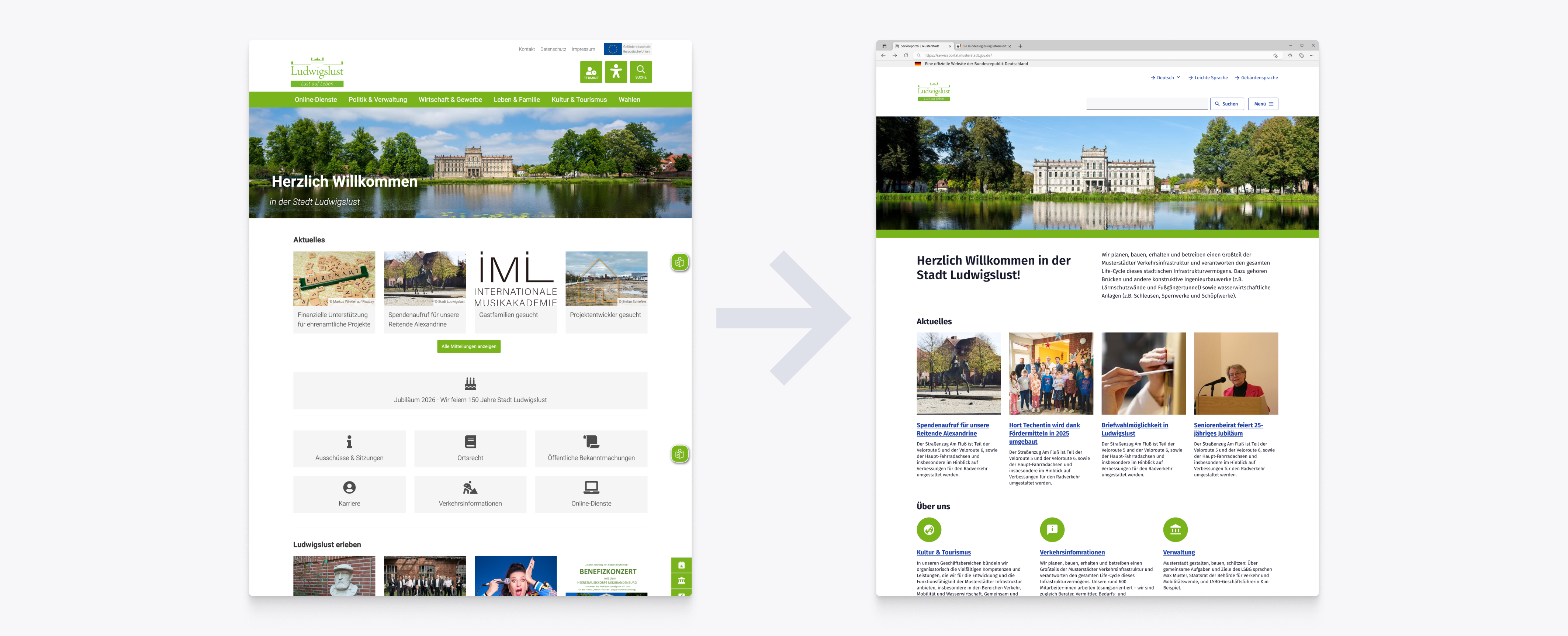 Beispiel Ludwigslust